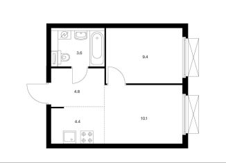 2-комнатная квартира на продажу, 32.3 м2, Москва, метро Свиблово