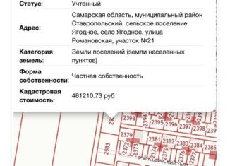 Продам земельный участок, 10 сот., село Ягодное