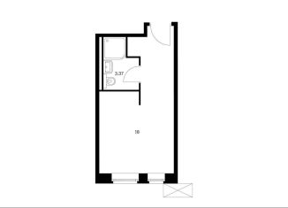 Продается квартира студия, 21.4 м2, Санкт-Петербург, проспект Энергетиков, 6к2, муниципальный округ Малая Охта