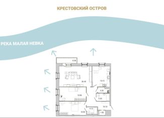 Продажа 3-комнатной квартиры, 124.5 м2, Санкт-Петербург, набережная Адмирала Лазарева, 14, набережная Адмирала Лазарева