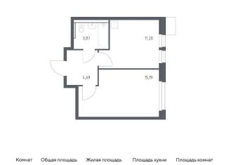 Продажа 1-комнатной квартиры, 35 м2, Химки, Центральная площадь