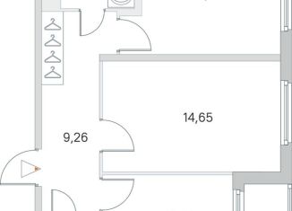 Продам 2-комнатную квартиру, 53.7 м2, Ленинградская область