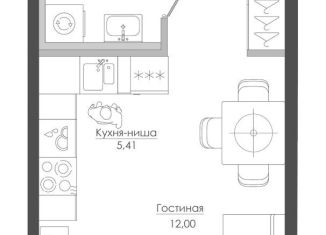 Продажа квартиры студии, 25.5 м2, Москва, САО