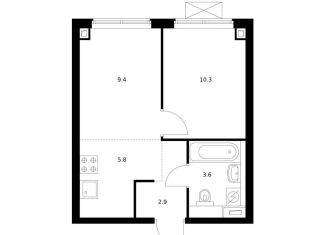 Продаю 1-ком. квартиру, 32 м2, Владивосток, Первомайский район