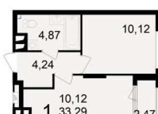 Продам 1-комнатную квартиру, 34.5 м2, Рязань, Железнодорожный район