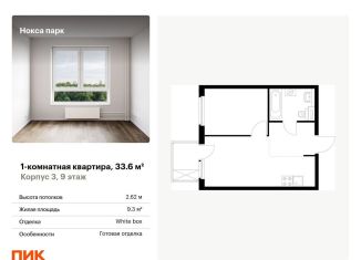 Продам 1-ком. квартиру, 33.6 м2, Казань, улица Асада Аббасова