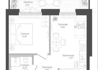 Продается однокомнатная квартира, 38.8 м2, Москва, САО