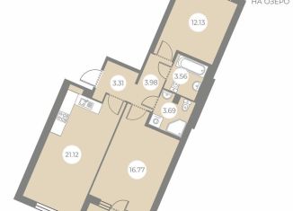 Продажа 2-комнатной квартиры, 66.3 м2, Санкт-Петербург, Выборгский район