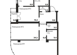 Продам 2-комнатную квартиру, 126.7 м2, Челябинск, улица Труда, 157А