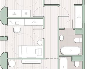 Продажа трехкомнатной квартиры, 71.3 м2, Москва, метро Мичуринский проспект