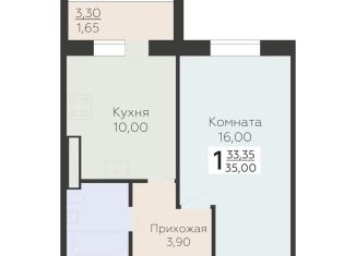 Продаю 1-комнатную квартиру, 35 м2, Ленинградская область