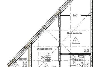 Продажа 2-ком. квартиры, 74.7 м2, Воронежская область, набережная Чуева, 7