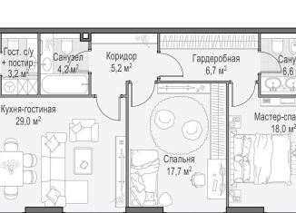 Продаю 2-ком. квартиру, 95.6 м2, Москва, метро Улица 1905 года