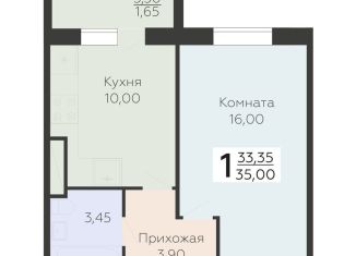 Продаю 1-ком. квартиру, 35 м2, Ленинградская область