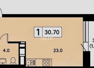 Продажа квартиры студии, 30.7 м2, Домодедово