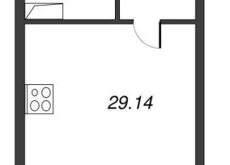 Квартира на продажу студия, 32.6 м2, Ленинградская область