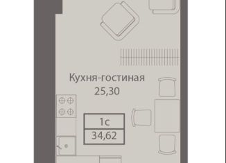 Продается 1-комнатная квартира, 34.6 м2, Москва, САО, улица Академика Ильюшина, 21