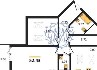 Продам двухкомнатную квартиру, 52.4 м2, Евпатория