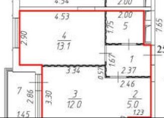 Продам 2-комнатную квартиру, 39.7 м2, село Перхушково, микрорайон Равновесие, 7