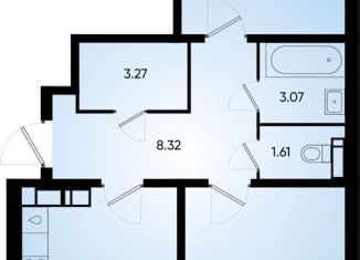 Продажа 2-комнатной квартиры, 69.6 м2, Краснодар, микрорайон Губернский, Боспорская улица, 14