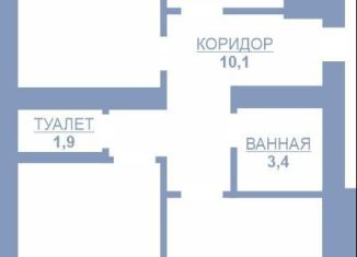 Продам трехкомнатную квартиру, 79 м2, Тамбовская область, улица Подвойского, 6В