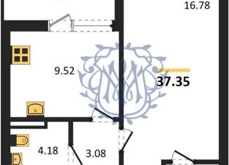 Продается 1-комнатная квартира, 37.4 м2, Евпатория