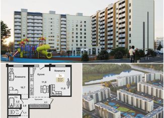 Продам 3-комнатную квартиру, 62.9 м2, Курган, 8-й микрорайон, 12