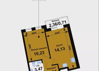 Продается однокомнатная квартира, 31.8 м2, Кстово