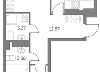 Продажа 2-комнатной квартиры, 69.5 м2, Москва, Рязанский проспект, 2с27