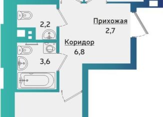 Продажа 2-комнатной квартиры, 57.2 м2, Ижевск