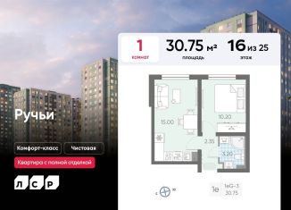 1-ком. квартира на продажу, 30.8 м2, Санкт-Петербург, метро Гражданский проспект