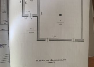 Сдаю помещение свободного назначения, 121.4 м2, Карталы, переулок Дзержинского, 9