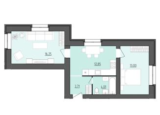 Продажа 2-комнатной квартиры, 49.8 м2, Ярославль, улица Лескова, 19