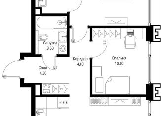 Продажа 2-ком. квартиры, 62.9 м2, Москва, район Покровское-Стрешнево