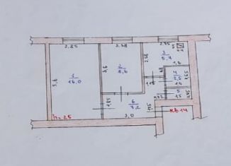 Продам 2-комнатную квартиру, 41.1 м2, село Бессоновка, Сурская улица, 115А