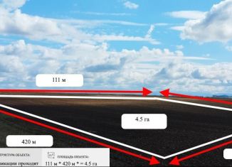 Продаю земельный участок, 450 сот., Родниковское сельское поселение