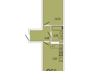 Продам 2-ком. квартиру, 47.3 м2, Ростов-на-Дону