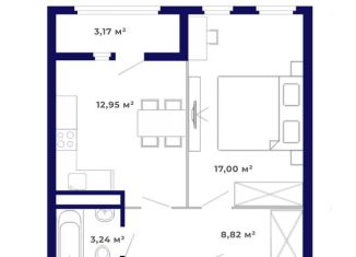 Продаю 1-ком. квартиру, 45.2 м2, Иркутская область