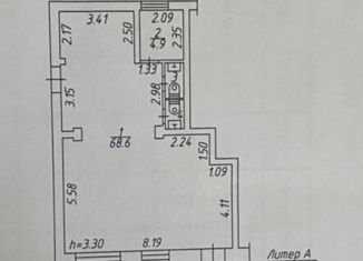 Сдается в аренду торговая площадь, 75 м2, Новокузнецк, улица Тореза, 48