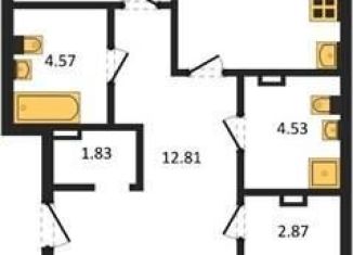 Продам 3-ком. квартиру, 96.8 м2, Воронежская область