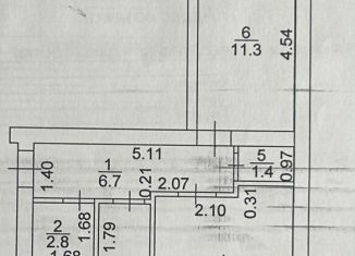 Продам 2-ком. квартиру, 43 м2, село Маячный, улица Гафури, 17А