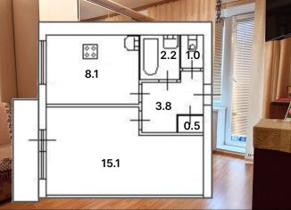 Продаю 1-комнатную квартиру, 30.7 м2, Санкт-Петербург, метро Гражданский проспект, Северный проспект, 89к1