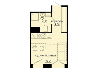 Продам квартиру студию, 23.2 м2, Санкт-Петербург, Выборгский район