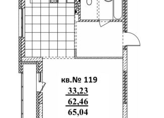 Продам 2-комнатную квартиру, 65 м2, Новосибирск, Садовая улица, 17