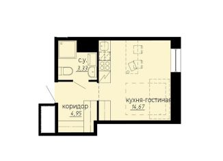 Продаю квартиру студию, 23 м2, Санкт-Петербург, Выборгский район