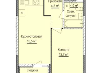 Продам однокомнатную квартиру, 37.4 м2, Удмуртия