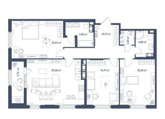 Продам трехкомнатную квартиру, 119 м2, Санкт-Петербург