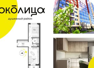 Продается 2-ком. квартира, 49.1 м2, посёлок Садовый, микрорайон Околица, 11С