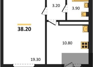 Продам 1-комнатную квартиру, 38.2 м2, Воронежская область, улица Шидловского, 28