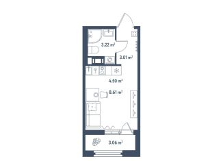 Продаю квартиру студию, 20.9 м2, Санкт-Петербург, метро Московские ворота